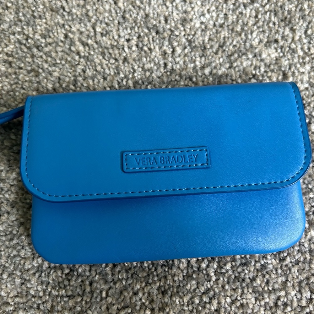 Vera Bradley leather coin bag
